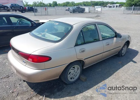 1999 Ford Escort Lx из США, поврежденный, VIN 1FAFP10P7XW198467